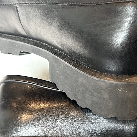 Cole Haan Geneva Black Platform Penny Loafer Size 10 - Picture 14 of 15